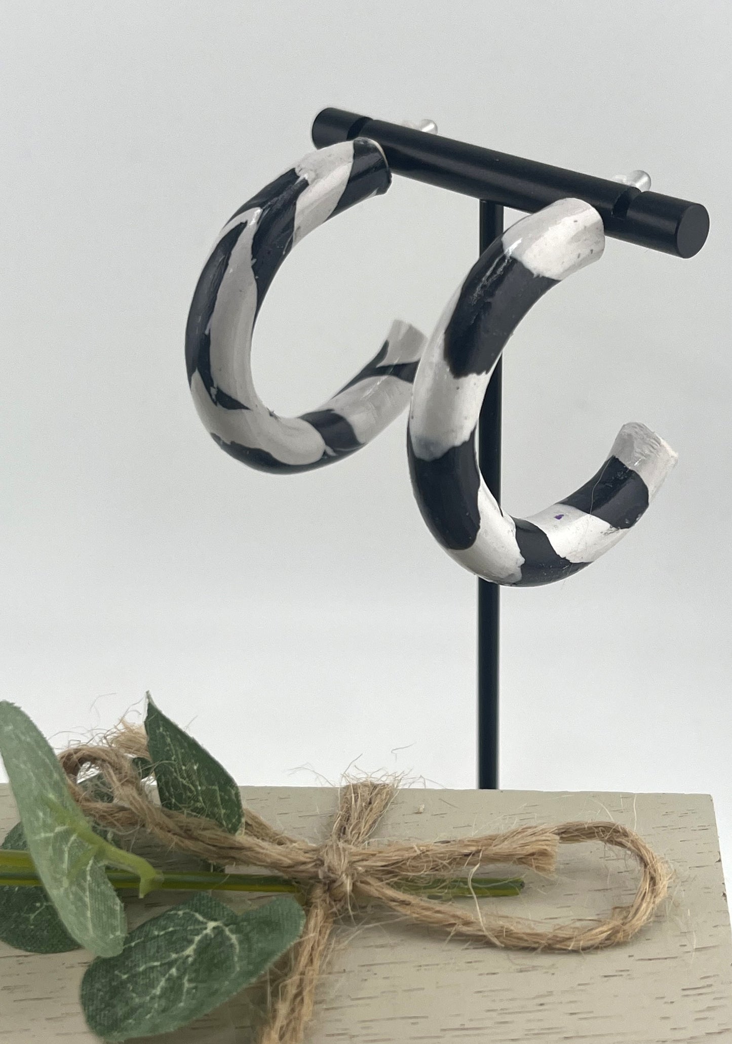 Black and White Hoops