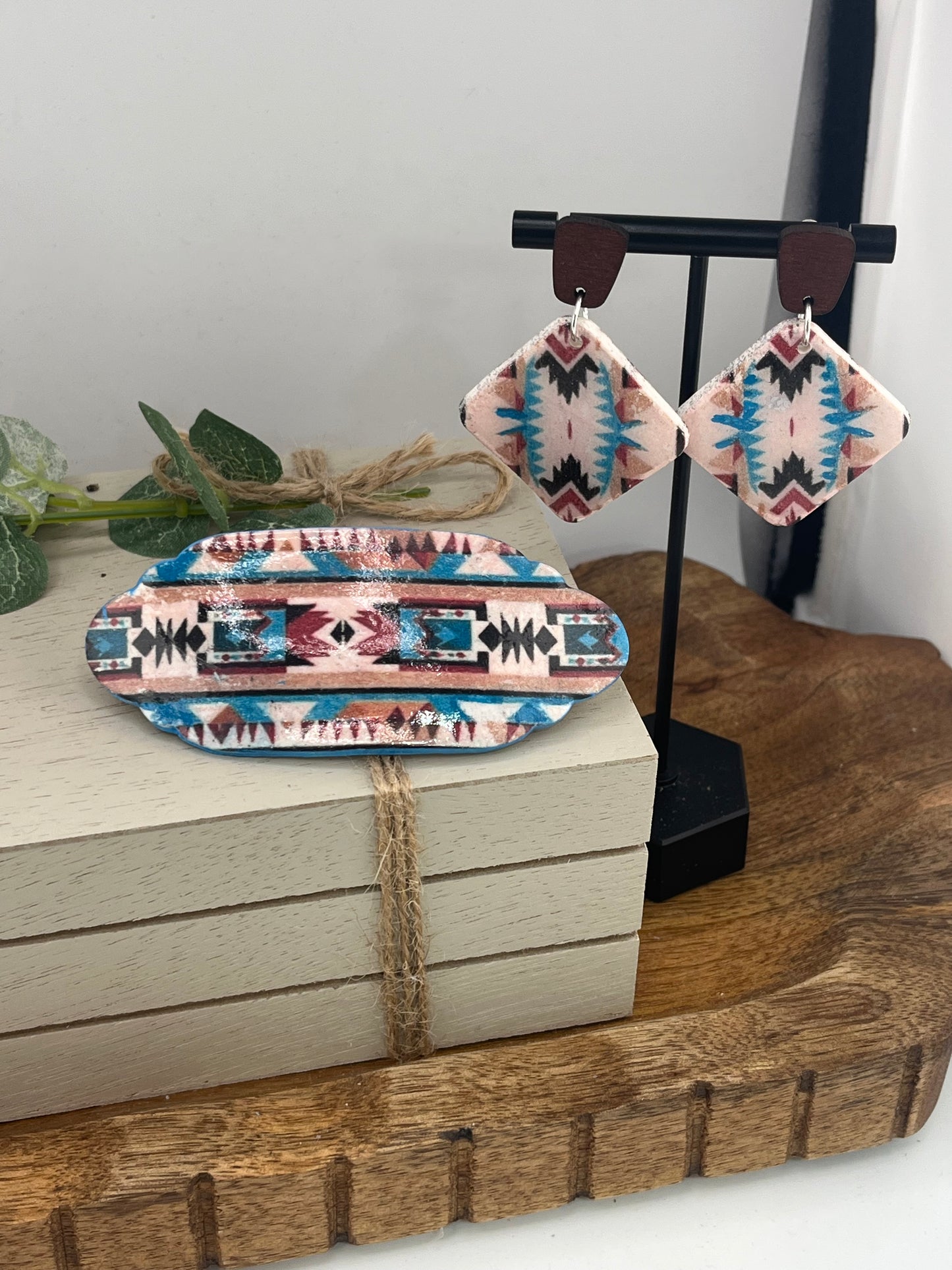 Hair Barrette - Southwest Inspired
