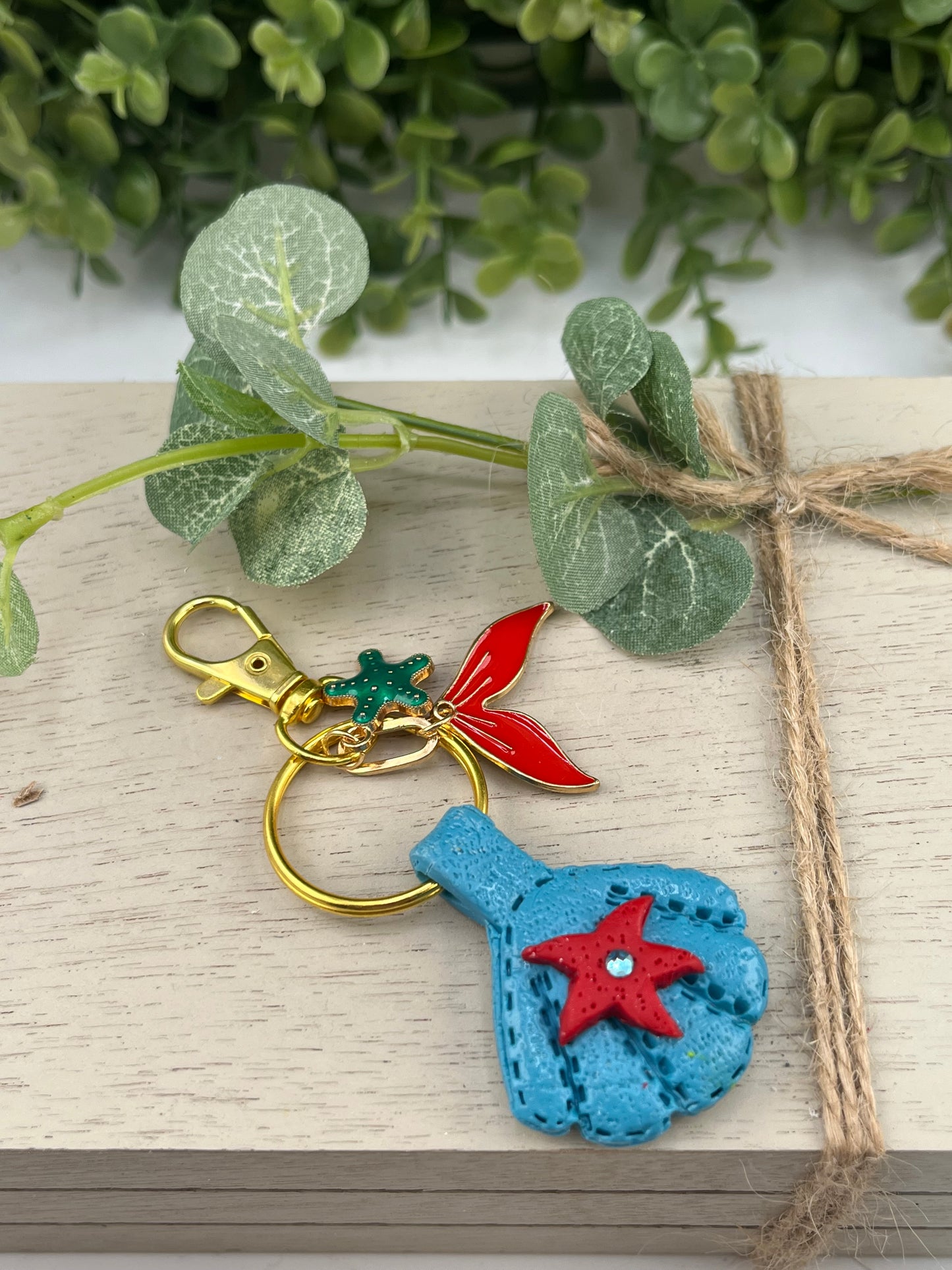 Sea Shell Key Chain