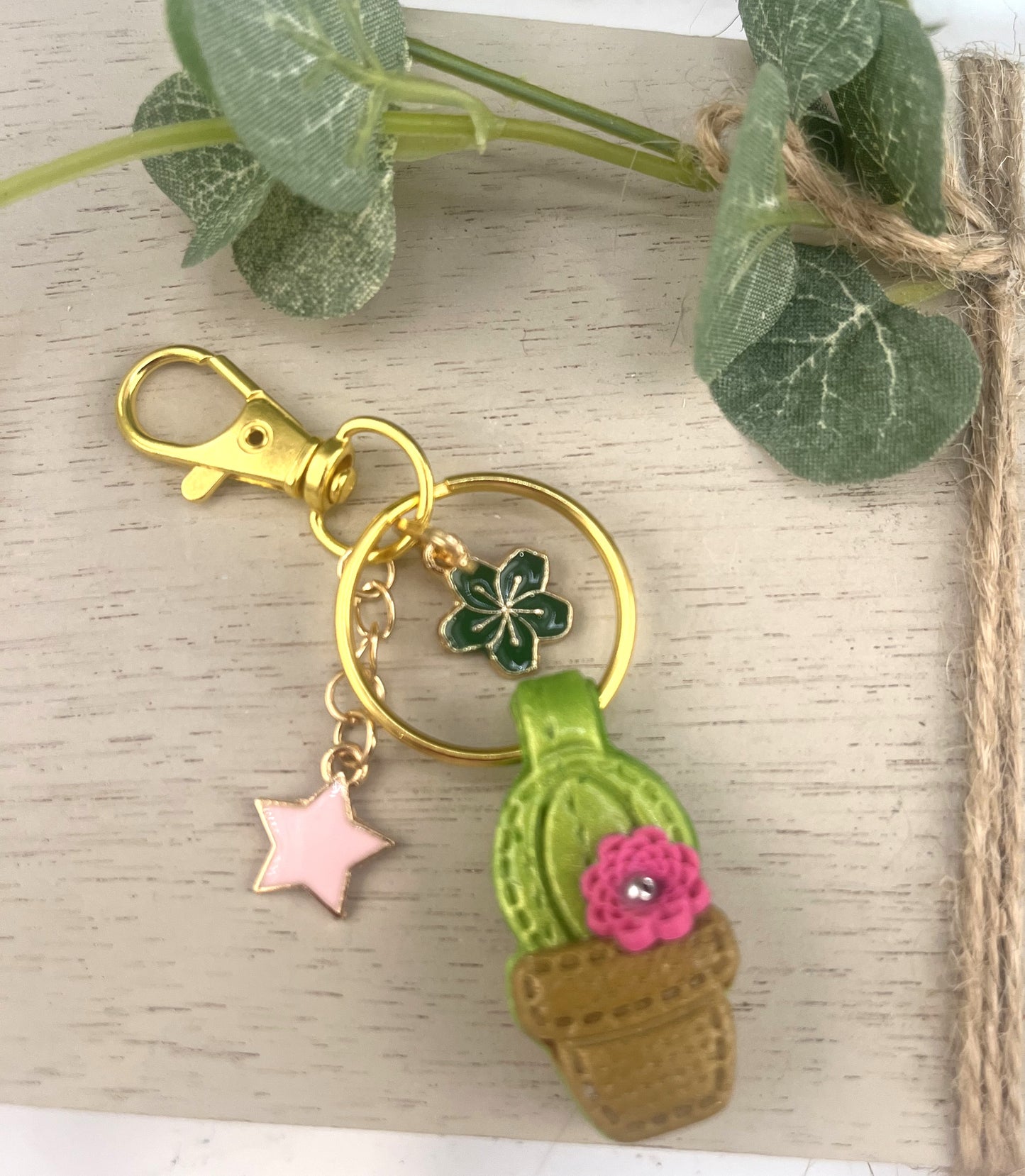 Cactus Key Chain