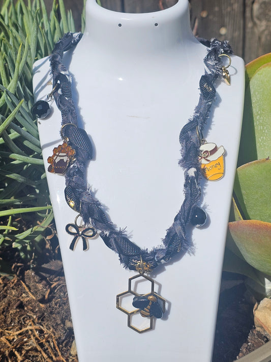 Beehive Bandana Necklace