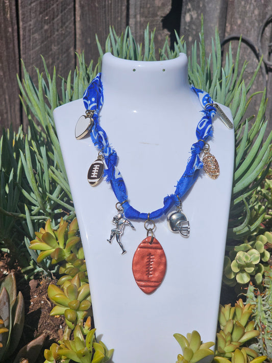 Football Bandana Necklace