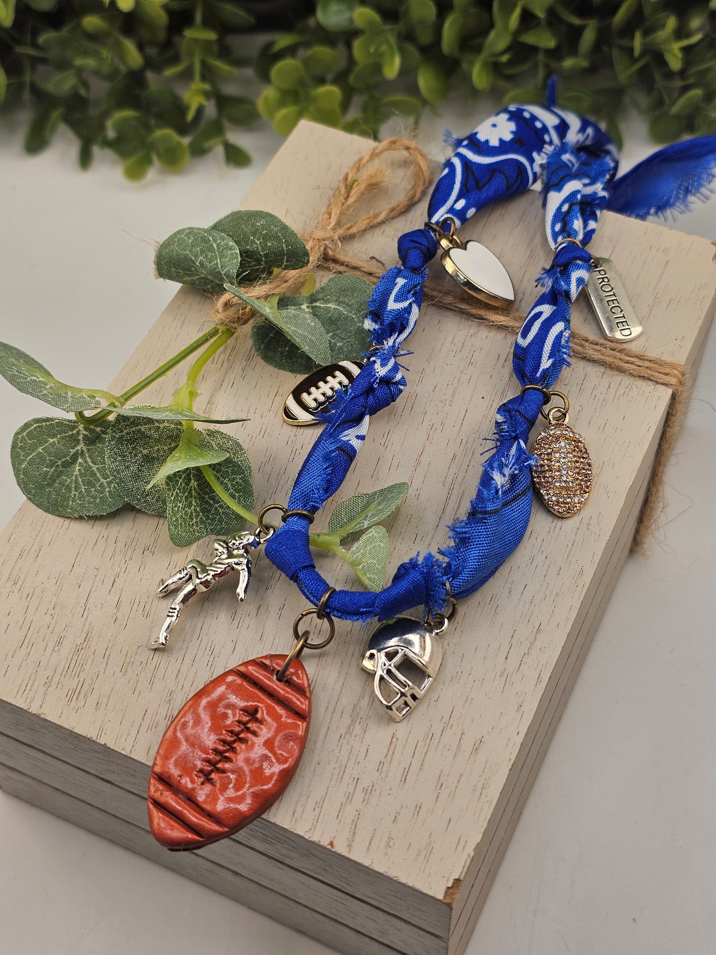 Football Bandana Necklace