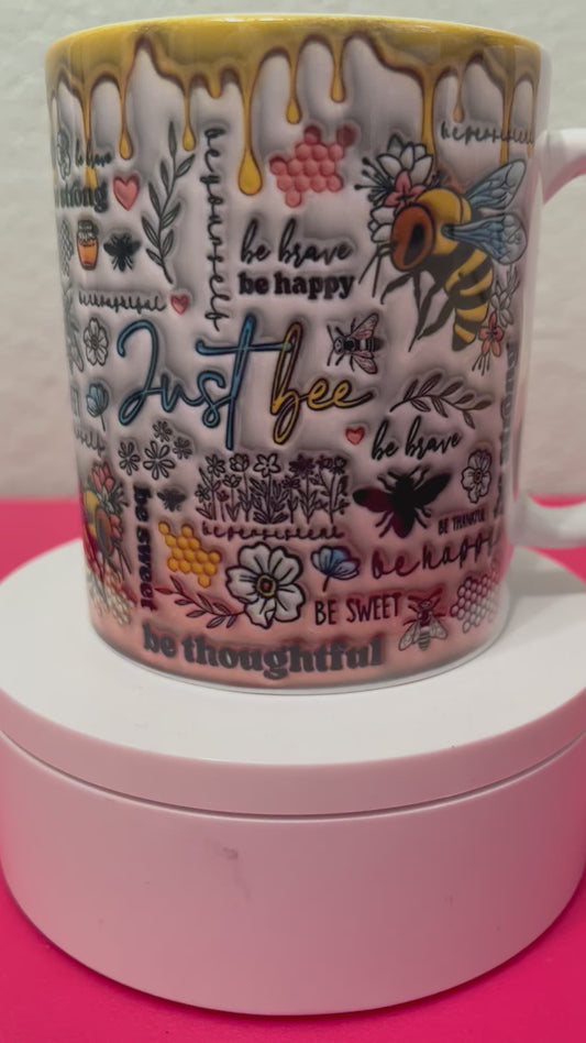 Bee Yourself Coffee Cup