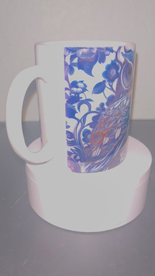 Blue Owl Coffee Mug