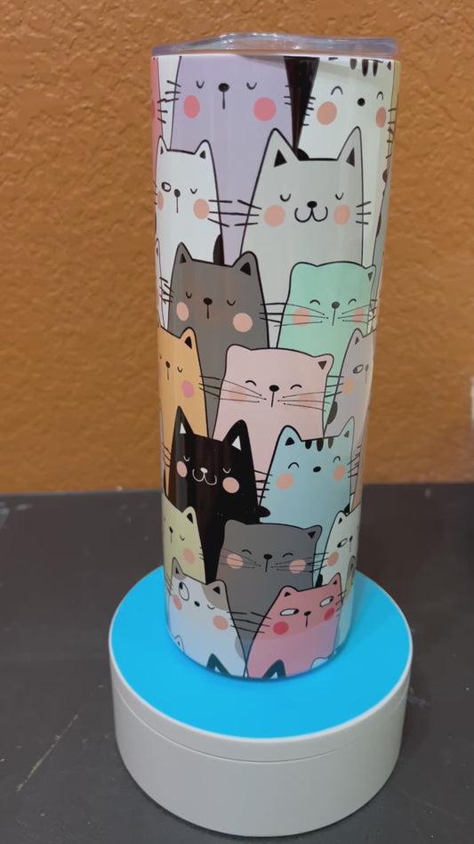 Cat Lover Tumbler